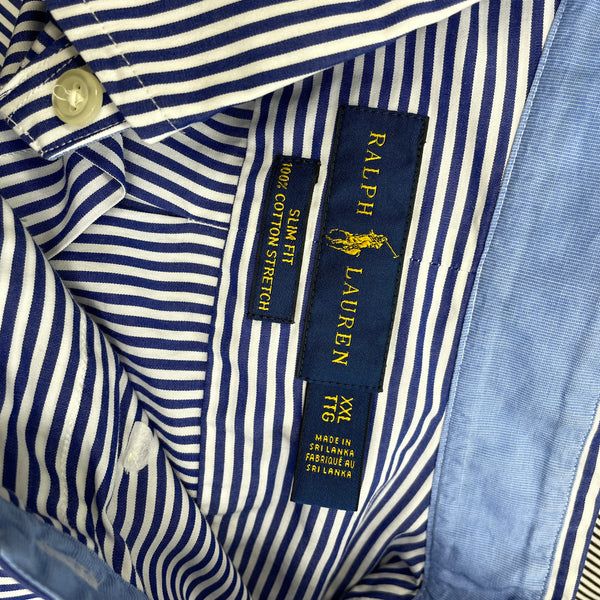 Мъжка раирана риза RALPH LAUREN | 2XL