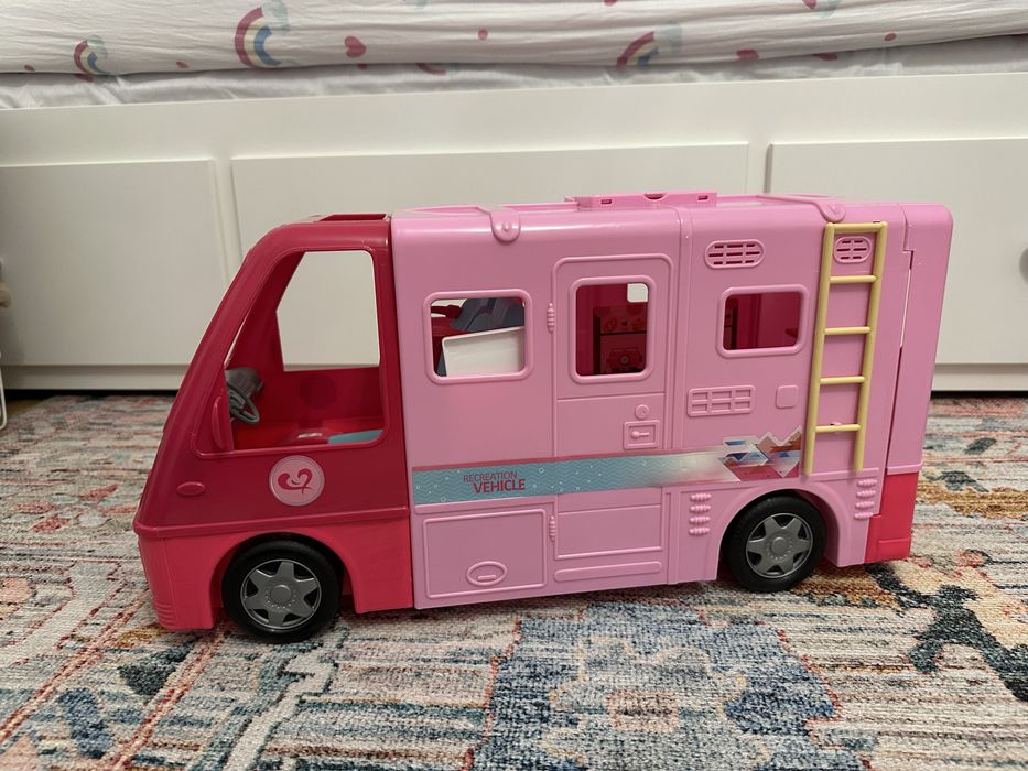 Rulota papusa Barbie