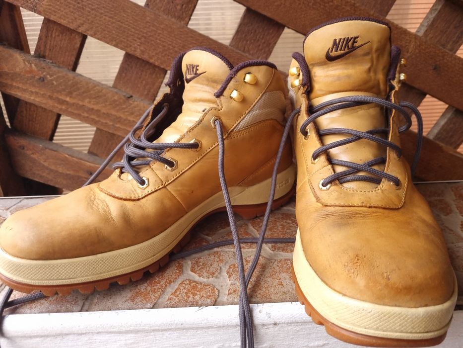 Ghete de iarna din piele naturala,  Nike marimea 44