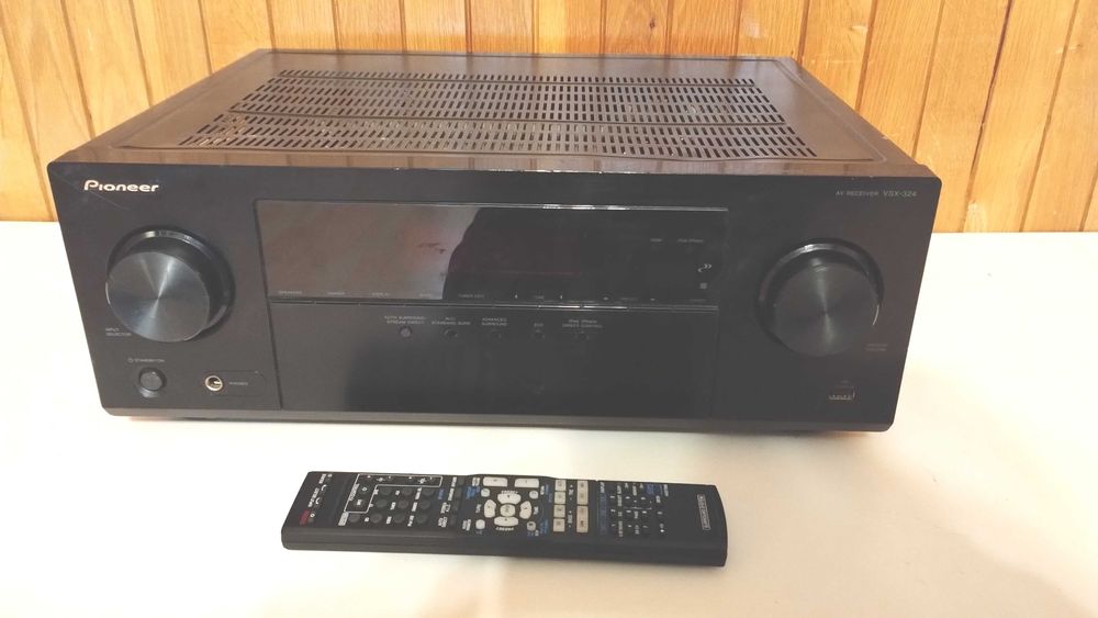 radio receiver Pioneer vsx324 cu telecomanda amplituner