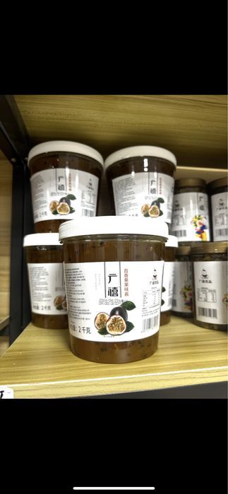 Джем маракуйя для бабл ти (джусс боллы,поппинг боба,тапиока)