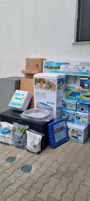 Piscina Intex 400x200x122 + Accesorii