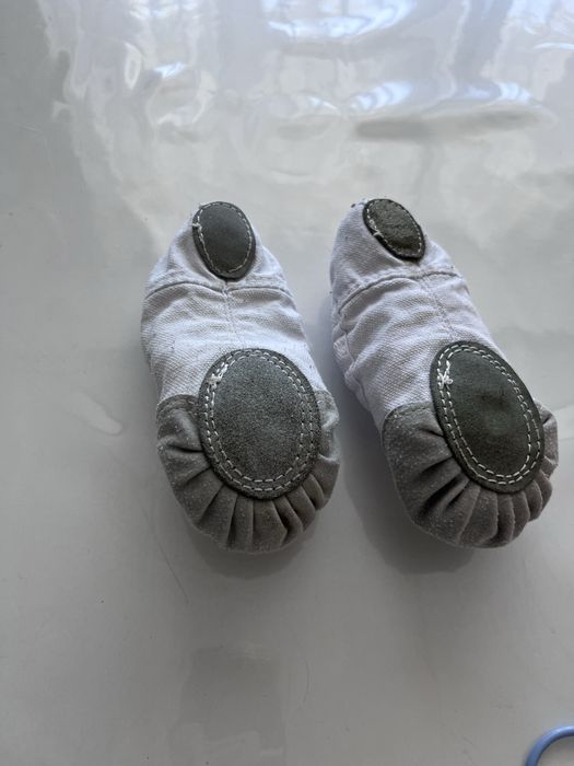 Платье доя танцев и балетки