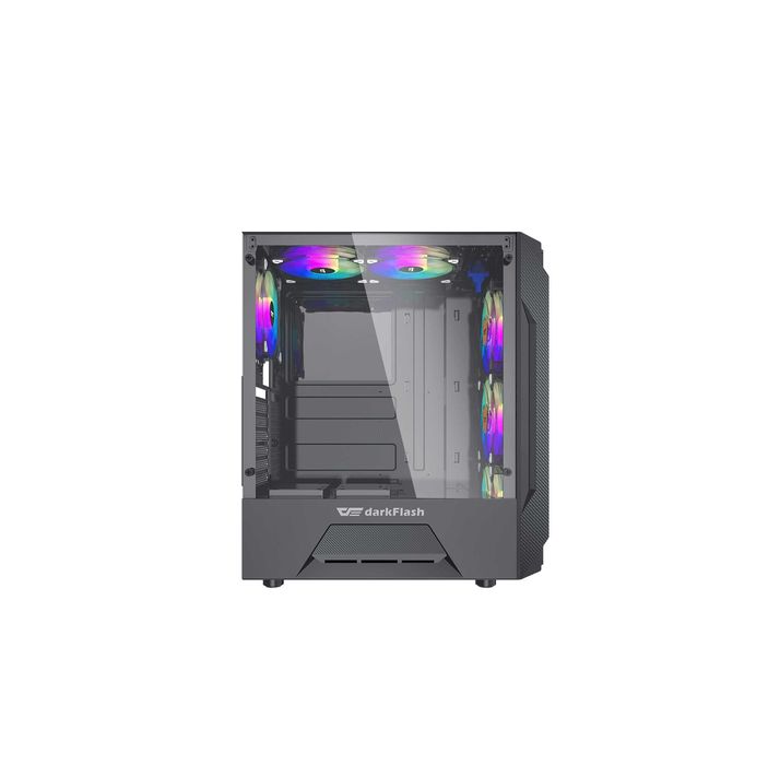 ' Корпус для ПК darkFlash LEO (ATX, 4x Fans)
