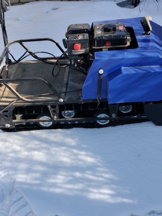 Мотобуксировщик "Лидер", мощность 8 л.с.