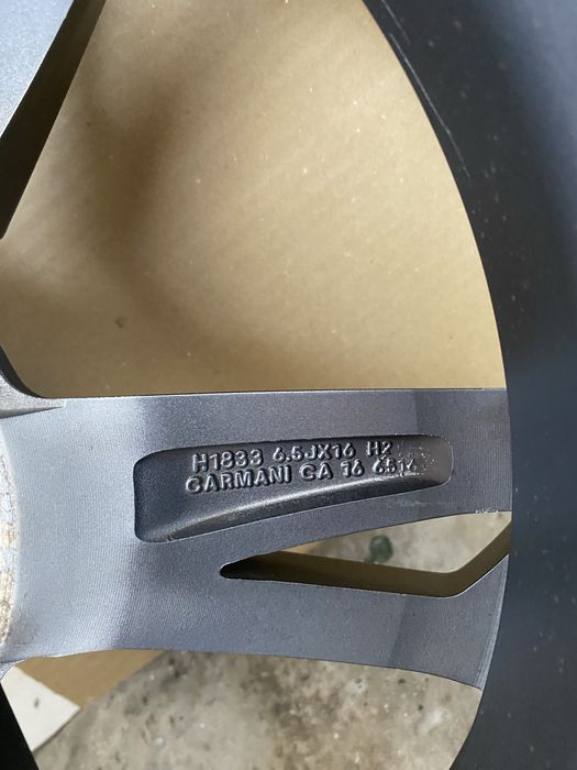 Jante Carmani 5x112 cu anvelope de iarna 205/55/R16