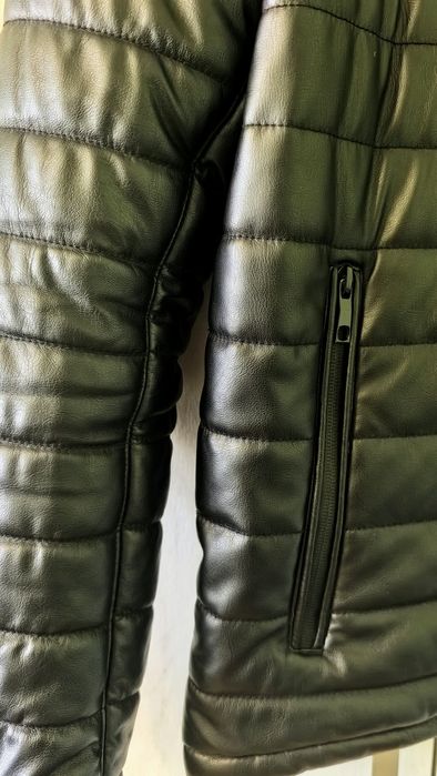 Мъжко Кожено Яке М-Размер*