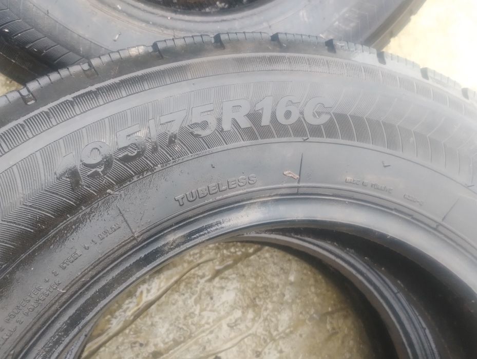 Vând 5  cauciucuri 195/75/16 C