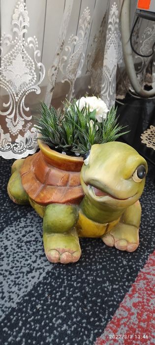 Вазон Черепаха декоративный
