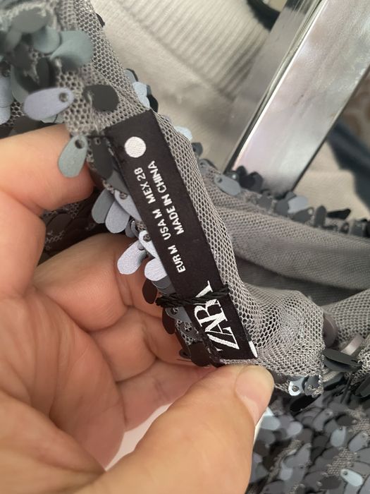 Платье вечернее с пайетками