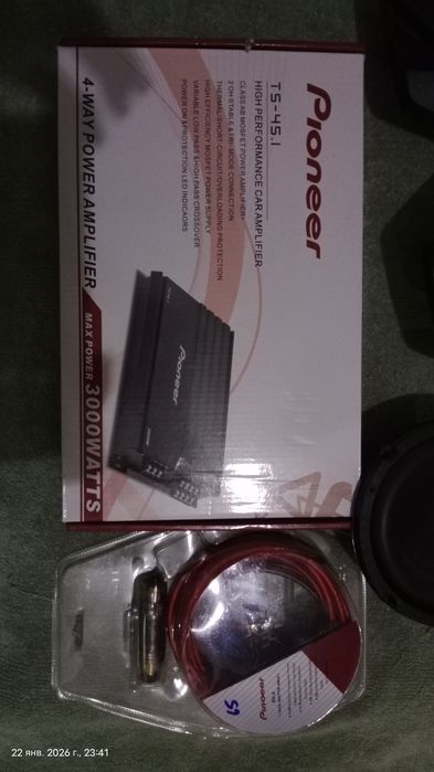 Продам усилитель новый pioneer