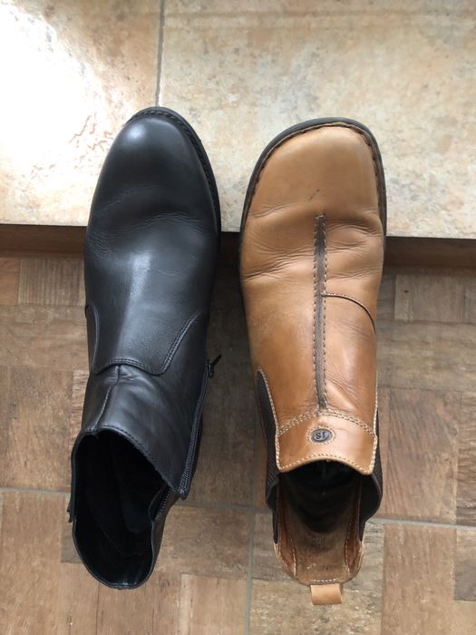 Немски маркови боти 42, ест. кожа, дамски