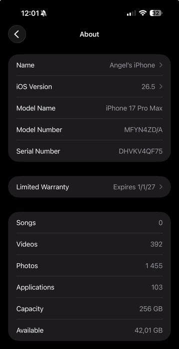 iPhone 17 Pro Max