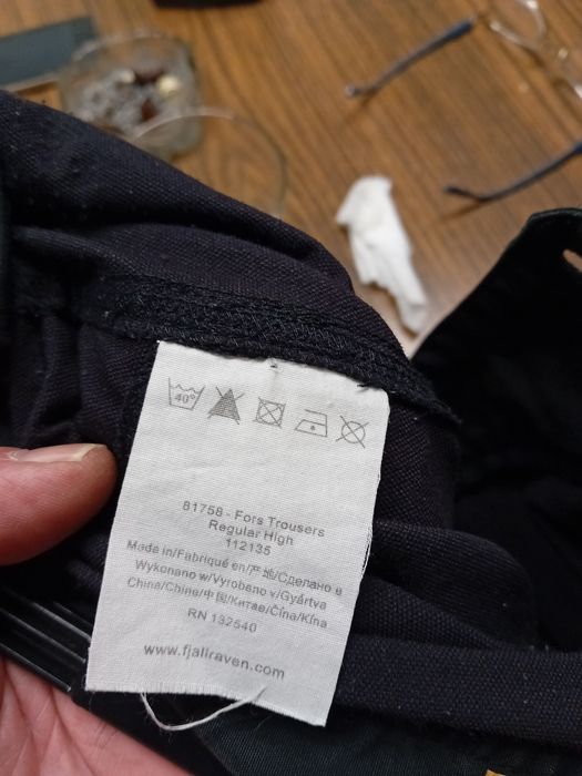 Pantaloni trekking hiking fjallraven