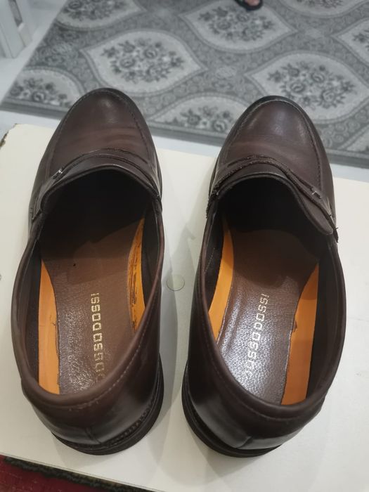 Мужские кожаные туфли