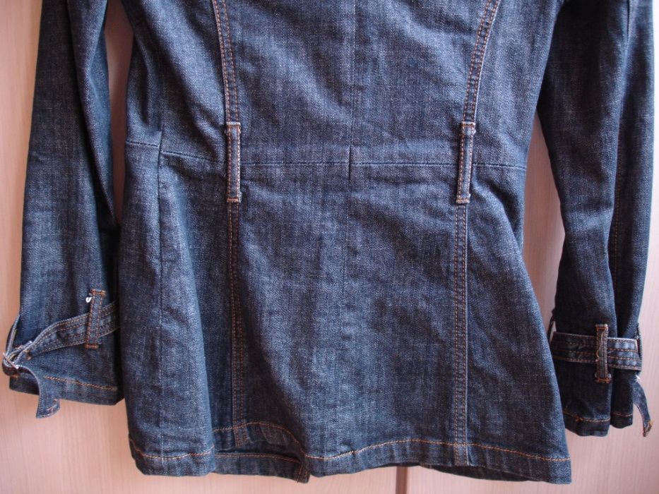 Дамско дънково яке размер S