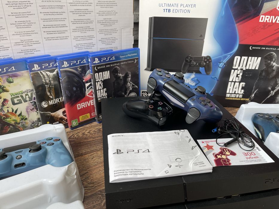 Playstaition 4 память 1 Тб