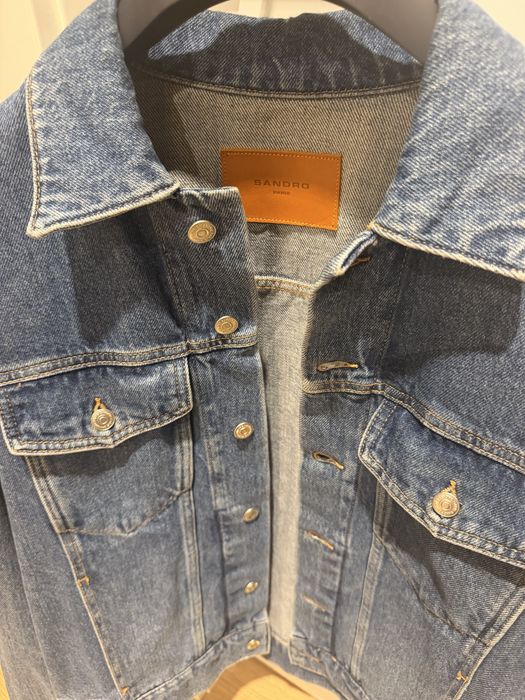 Jacheta denim Sandro noua nepurtata L/M