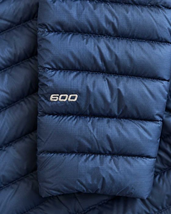 Geacă matlasată cu glugă The North Face 600 bleumarin pentru bărbați Mărimea S