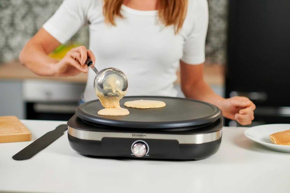 Уред за палачинки Severin, 1500W, XXL, 38 cm