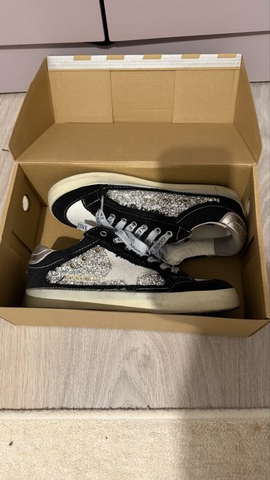 Golden goose в черном цвете