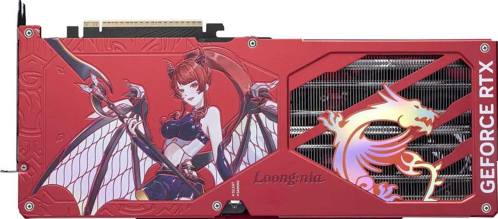 Видеокарта rtx 5070ti MSI MLG Edition