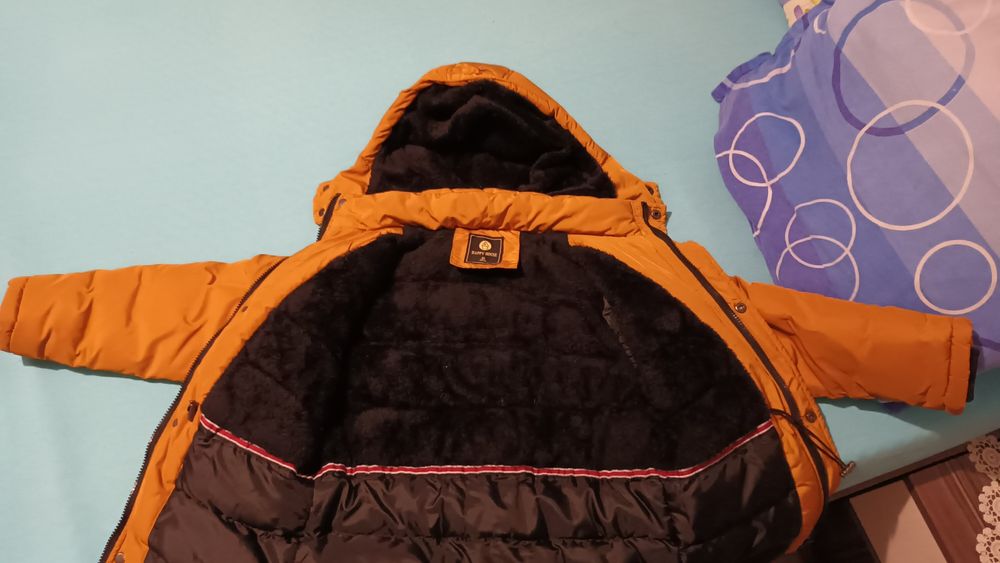 Детска зимна шуба за момче