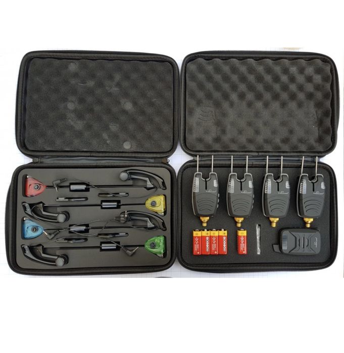 Set 4 Avertizori cu Statie Wind Blade plus 4 Swinger cu led MKM3