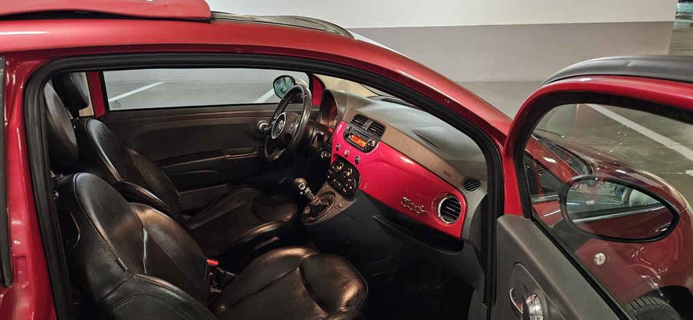 FIAT 500 CABRIO,1.4 Benzina SPORT,an 2012,Manual 6+1,Ingrijit,Acte Zi