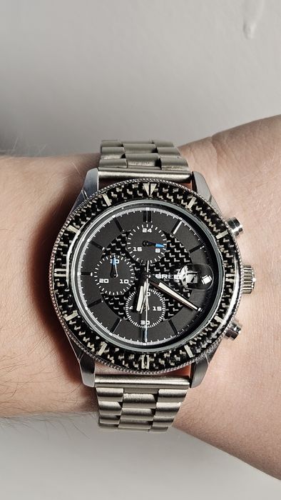 Ceas Breed Maverick Chronograph Carbon