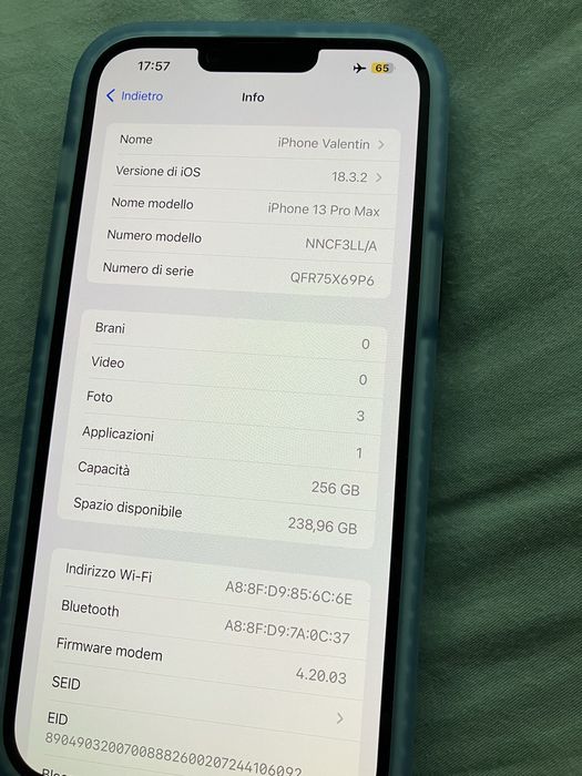 iPhone 13 pro max 256gb verde