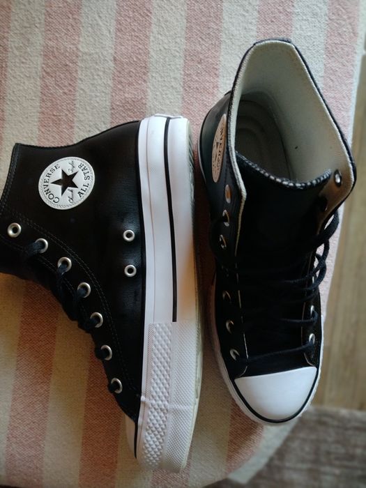 Кецове кожени Converse