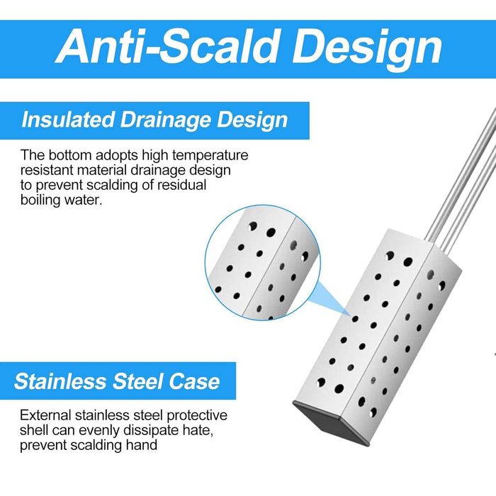 Бързовар /нагревател за вода Immersion 2500W Water Heater with 304