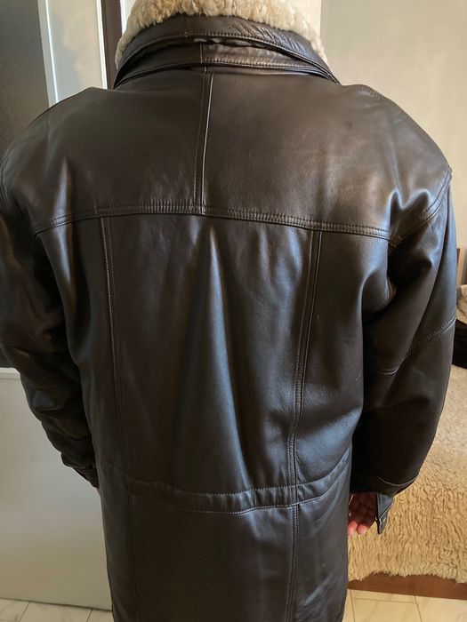 Кожена шуба нова