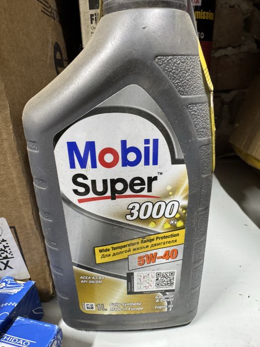 Mobil Super 300 5W-40, Toyota GL-4 75W-90, Caltex смазка