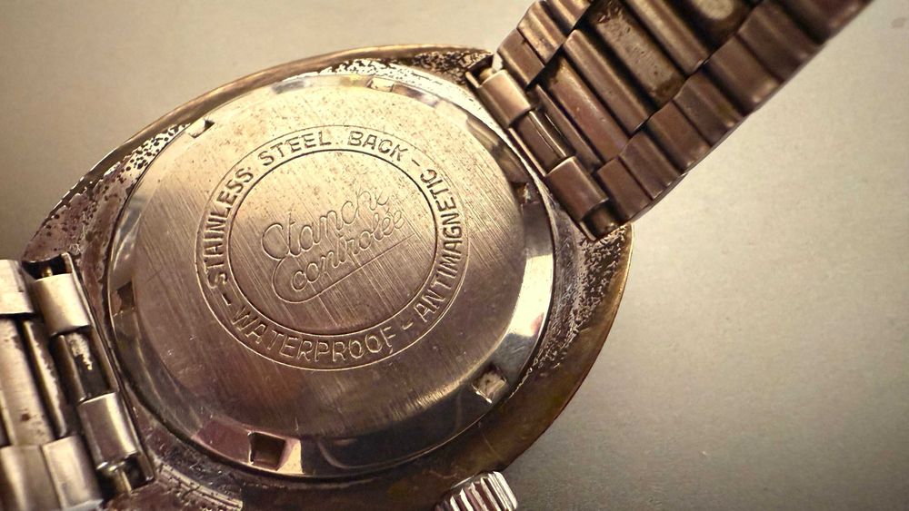 teken mecanic gen omega dynamic 39mm superb vintage mecanic