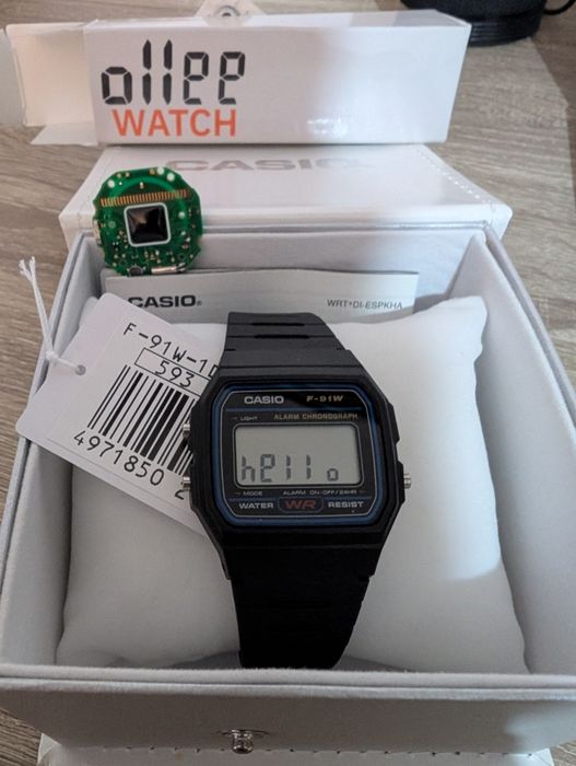 Ollee Watch Casio F-91W