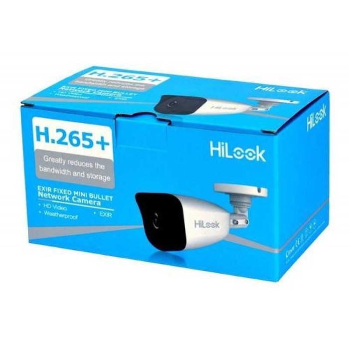 Camera bullet IP Hikvision HiWatch HWI-B121H 2MP 2.8mm H.265+ PoE noua