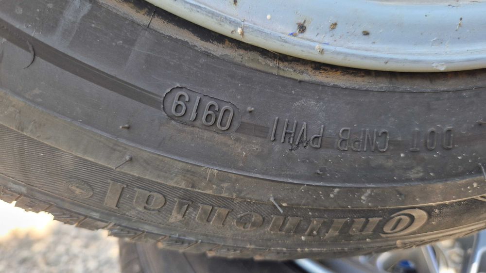 BMW E34 525 джанти със летни гуми 185/65/15 7J×15 5×120  ET20 DOT 0919