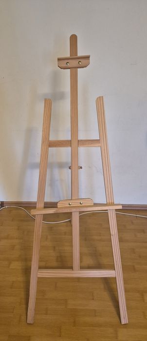 Sevalet din lemn pliabil si reglabil pentru pictura maxim 150 cm