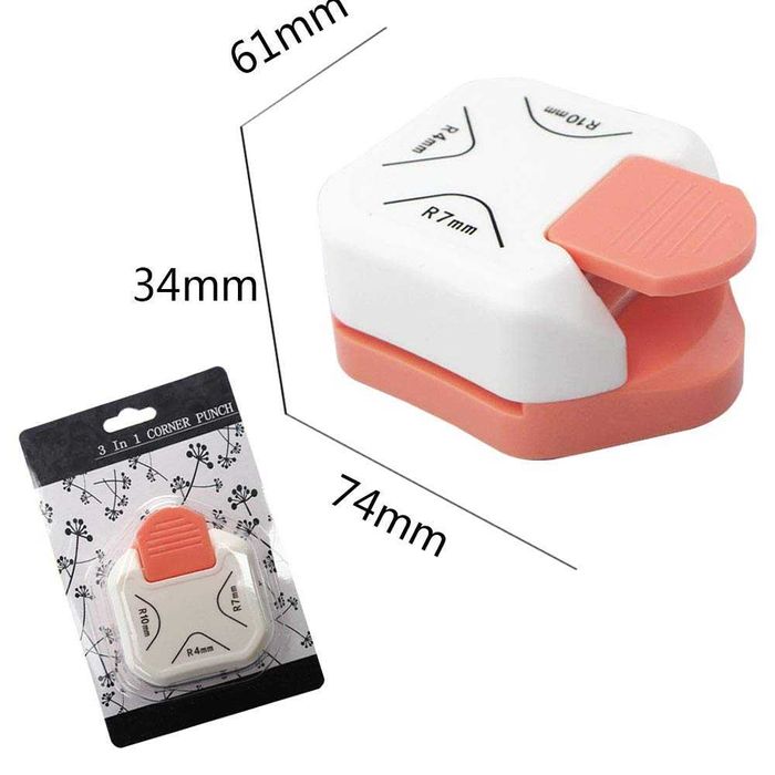 3 в 1 перфоратор за заобляне на ъгли