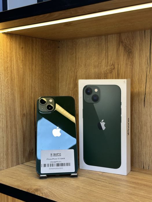 айфон 13 зеленый 84%