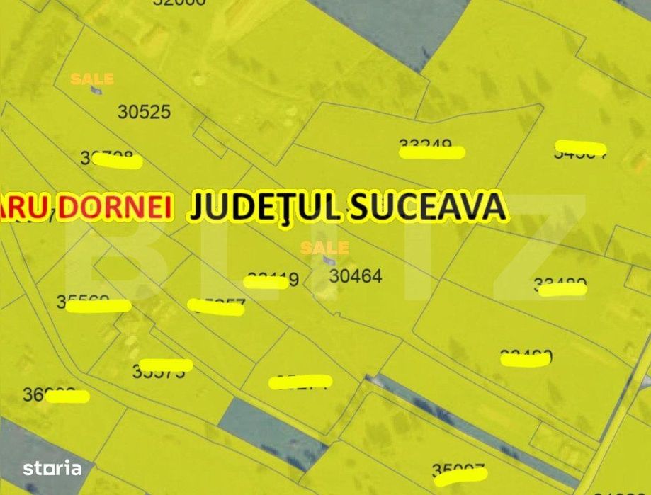 Teren intravilan 16.688 mp in Saru Dornei (video)