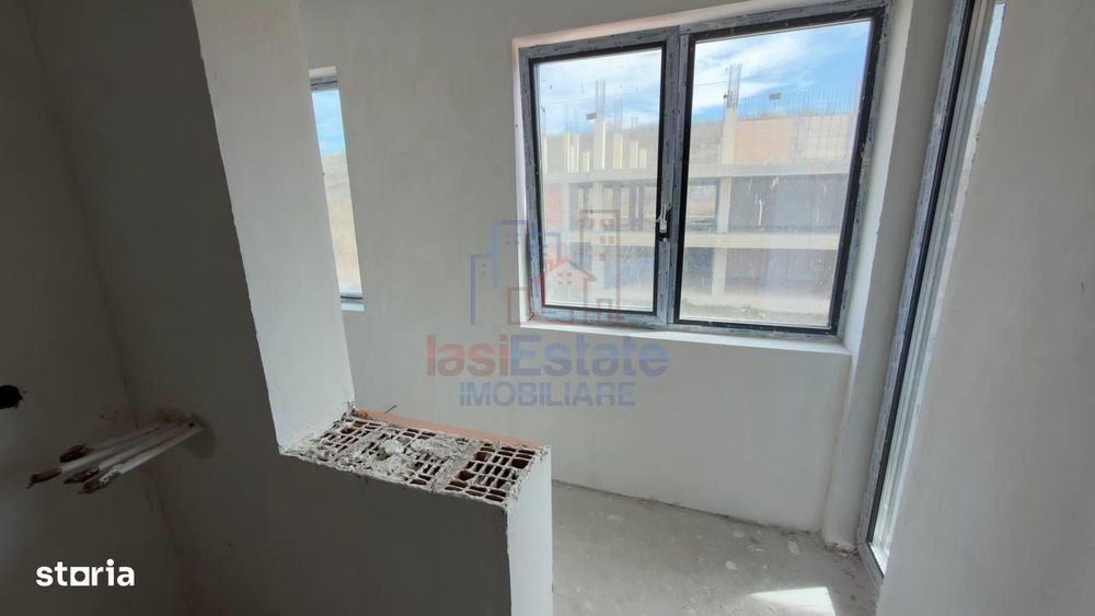 Apartament cu 2 camere in Hlincea la bloc - balcon