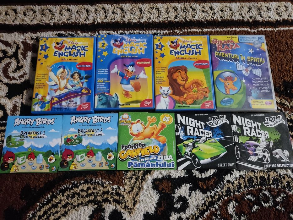 Dvd-uri cu desene animate pentru copii