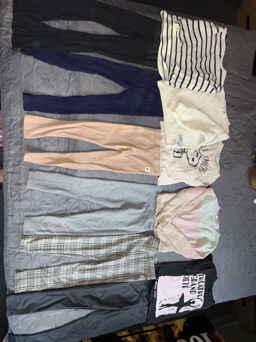 Лот дрехи и обувки 116, 122  и 31,32 н zara, h&m, nike, new balance