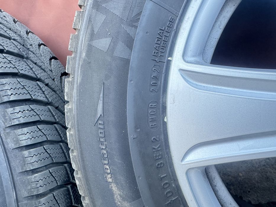 ‼️Jante AUDI 5x112 R16 cu cauciucuri NOI 215/65/16 IARNA, Dot 2023‼️