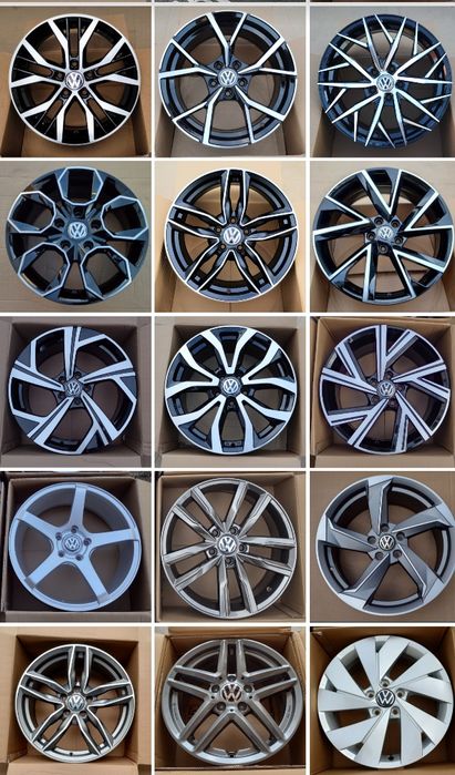 Jante 17 VW Passat Golf 8,7,6,5 Tiguan T-Roc Touran Jetta Caddy e-Golf