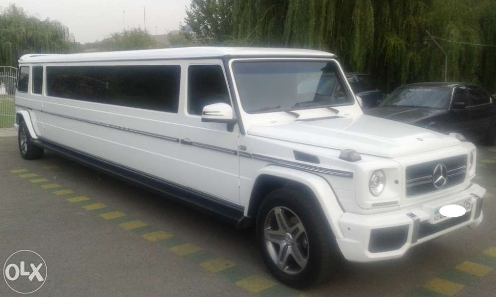 Прокат лимузин гелендваген g 6.3