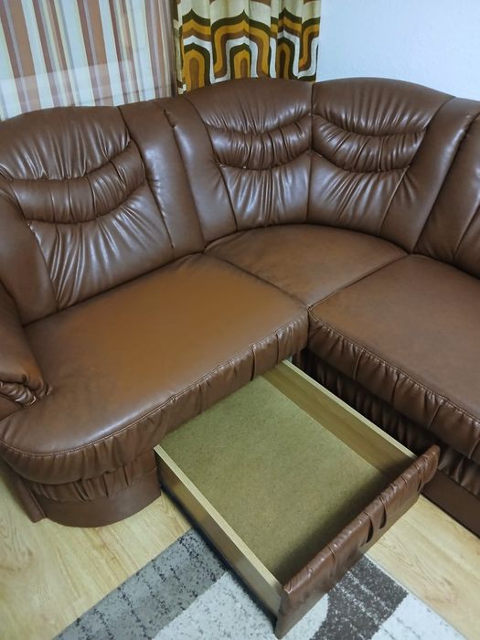 Coltar/canapea piele naturala